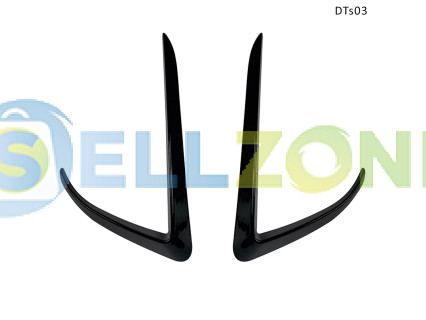 Πρόσθετες αεροτομές για τον μπροστινό προφυλακτήρα Tesla Model Y 2019+ - DTs03